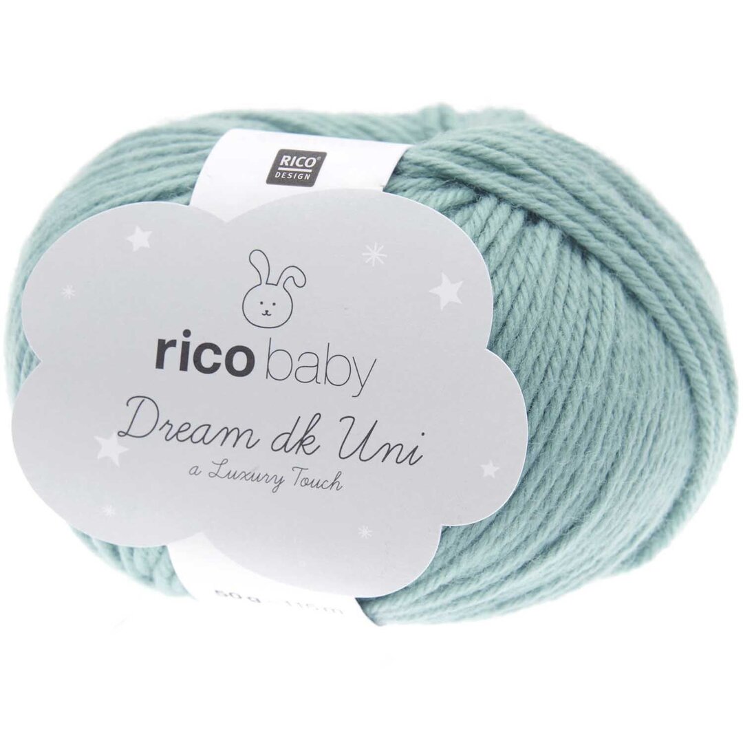Rico Baby Dream dk uni - A Luxury Touch 50g 115m Farbe Aqua