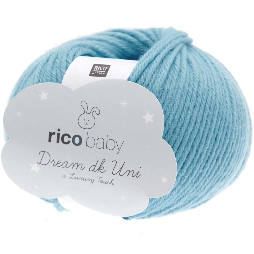 Rico Baby Dream dk uni - A Luxury Touch 50g 115m Farbe Türkis