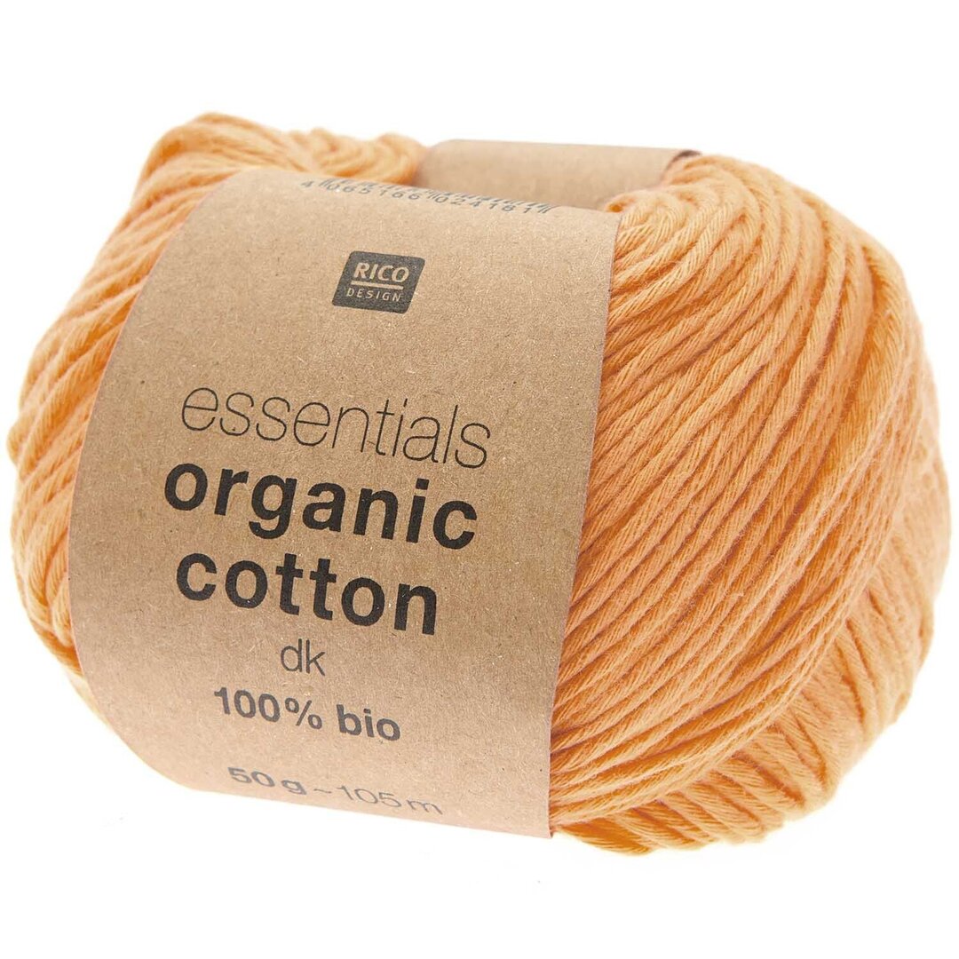 Essentials Organic Cotton dk 50g 105m Farbe Orange
