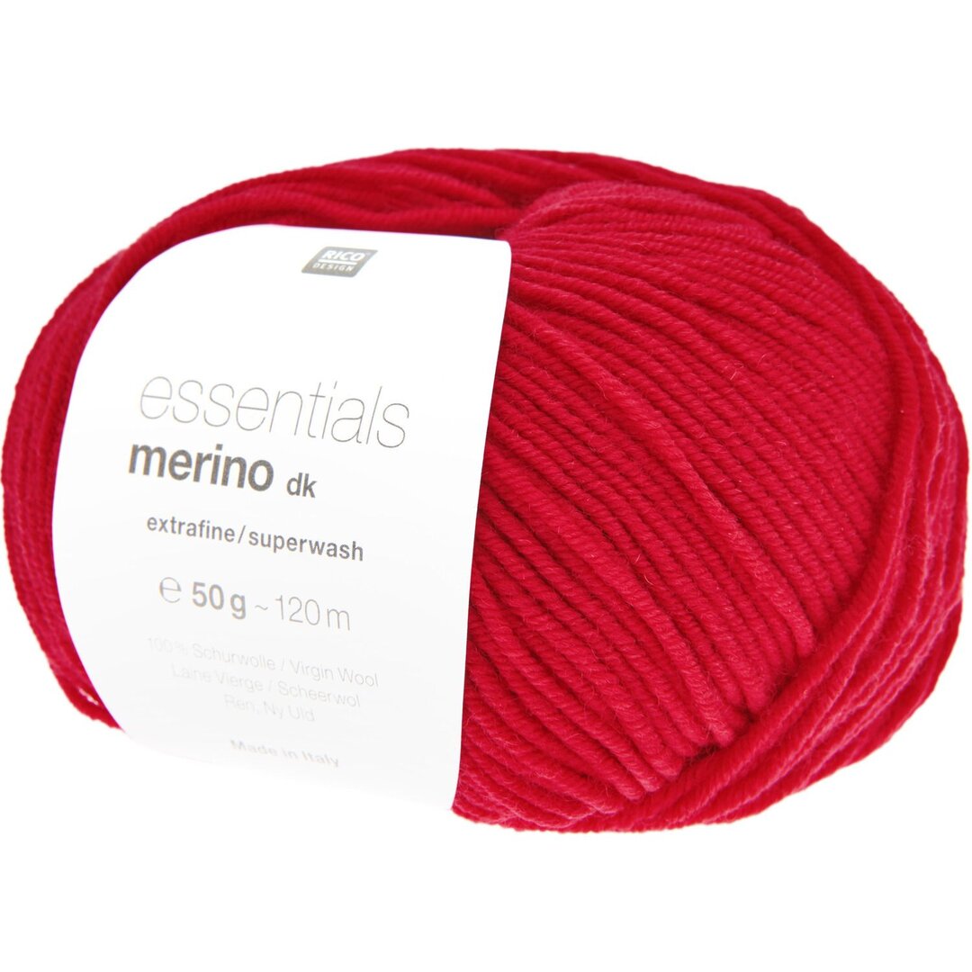 Essentials Merino dk 50g 120m Farbe Rot