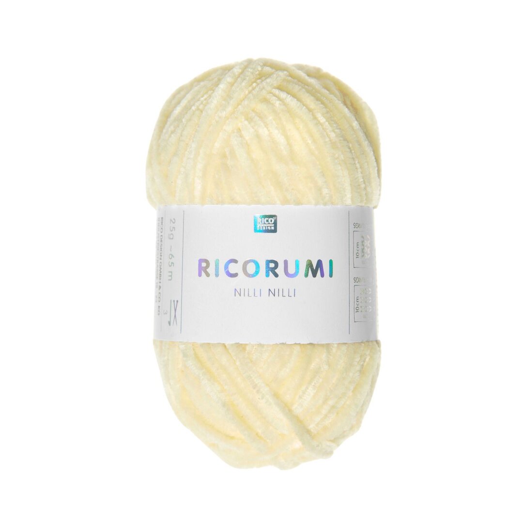Ricorumi Nilli Nilli 25g Farbe Gelb