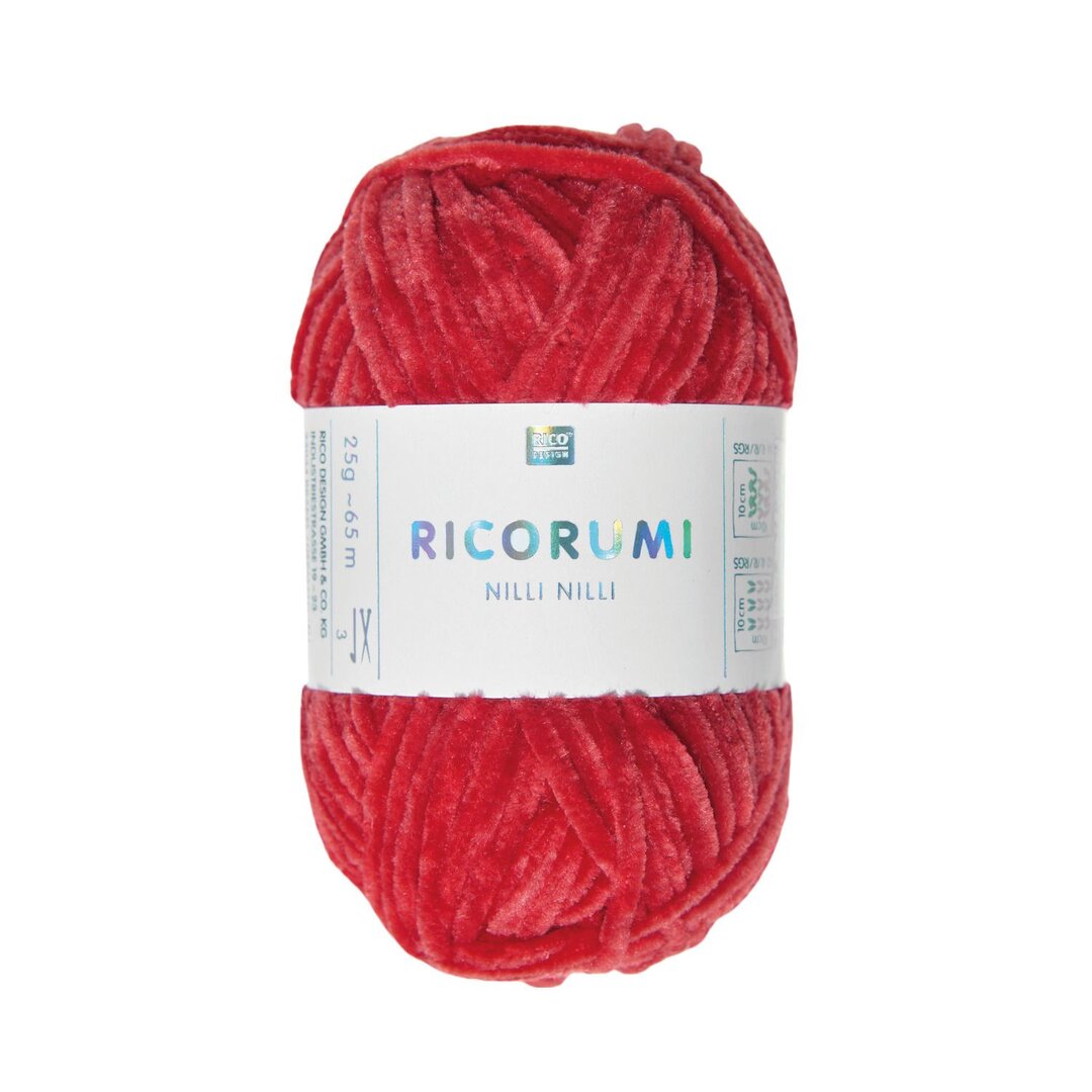 Ricorumi Nilli Nilli 25g Farbe Rot