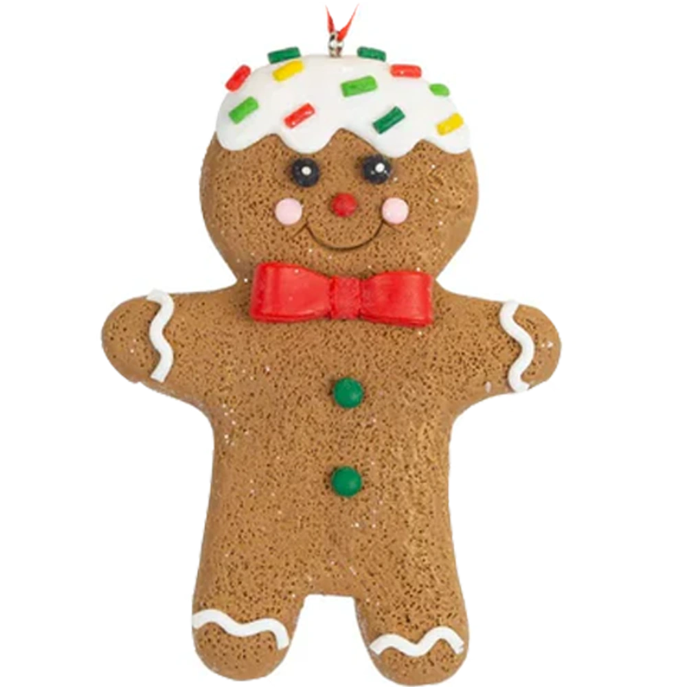 Baumschmuck Polyclay, Lebkuchen B, 10cm