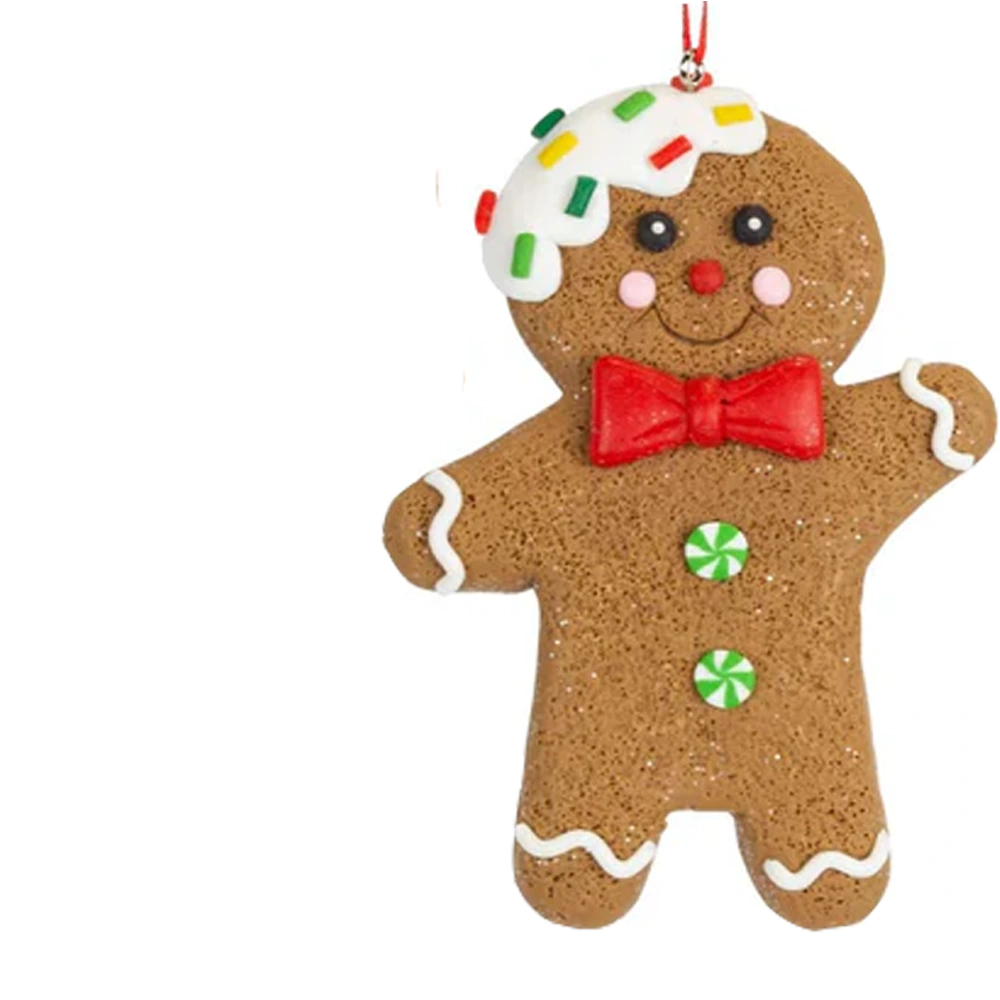 Baumschmuck Polyclay, Lebkuchen C, 10cm